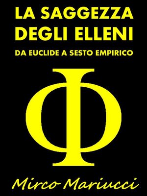 cover image of La Saggezza degli Elleni